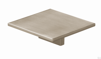 Tirador para mueble cuadrado 2053 Níquel Cepillado