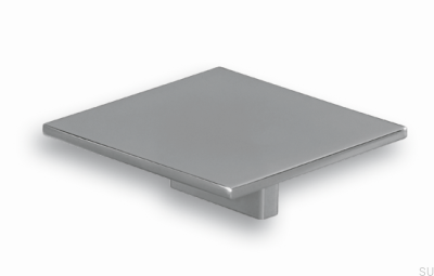 Tirador para mueble cuadrado 2053 Cromo brillo
