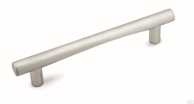 Tirador para mueble alargado 1975 128 Aluminio Cromo Mate