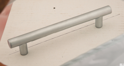Tirador para mueble alargado 1975 128 Aluminio Cromo Mate