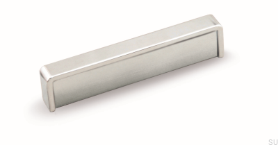 Tirador para mueble alargado 1907F 64 Cromo brillo