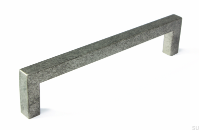 Tirador para mueble alargado SM8137I 128 Plata Antigua