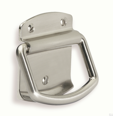 Tirador para mueble alargado 1816 32 Níquel Cepillado