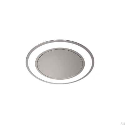 Foco LED con tapa Holl D-M Acero cepillado