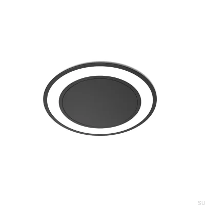 Foco LED con tapa Holl D-M Negro Mate