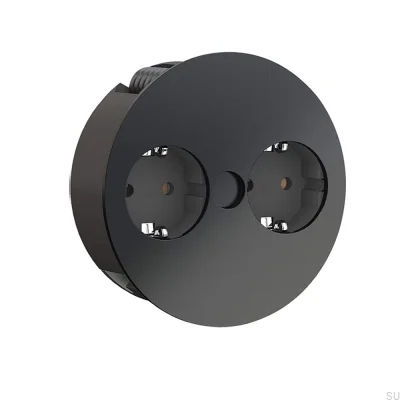Powerbox Doble Giro Negro Mate
