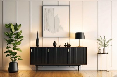 Tirador para mueble Fiord 32 borde oro cepillado