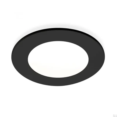 Foco LED Atom 2700K 24V/3W Negro