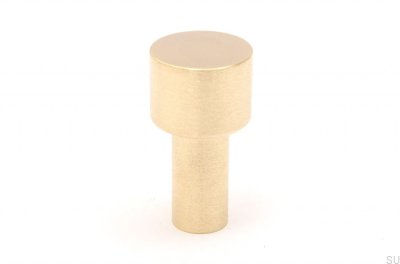 Colgador de pared Dot 33 Latón, cepillado sin pintar