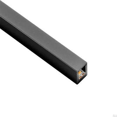 Perfil LED LD8104 2000 Negro