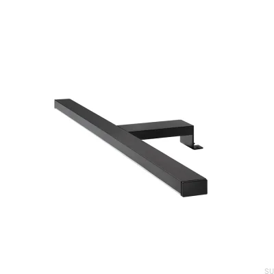 Aplique de baño sobre espejo Aplique LED Nite BS 500 230V/5W 3000K Negro