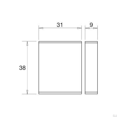 Sensor infrarrojo para iluminación Dotti IR FW 12/24V Aluminio