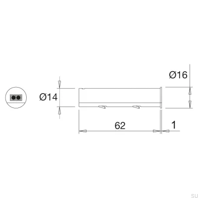 Sensor infrarrojo para iluminación IR-sensor FW Blanco