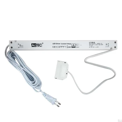 Controlador SLIM 6 canales 24V/150W Blanco