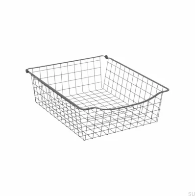 Cesta de rejilla 150/500 mm Gris oscuro