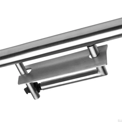 Portarrollos para pasamanos 40133 Acero