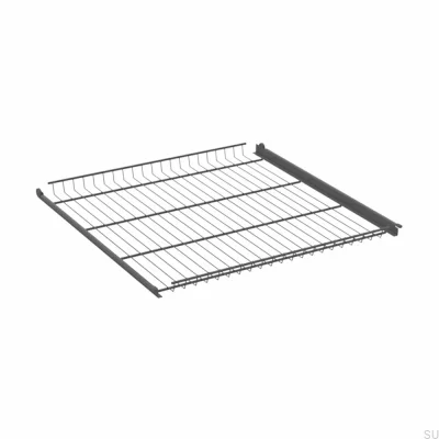 Estante de rejilla 600 mm Gris oscuro