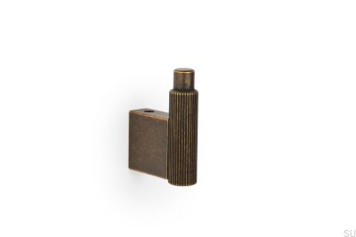 Arpa Colgador de Pared Aluminio Rústico Oro Eco
