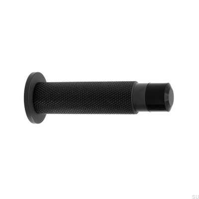Dexter Tope de puerta de pared Aluminio Negro Mate