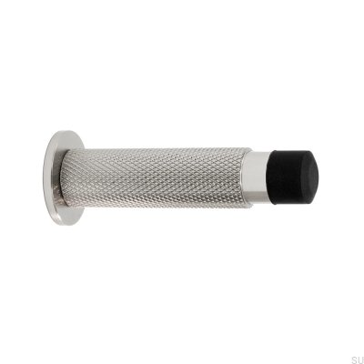 Pie, tope de puerta de pared Dexter Aluminio Plata