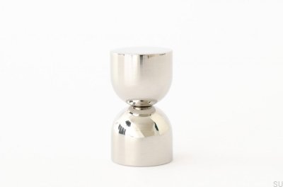 Pomo para mueble Kokeshi 1832 de acero pulido