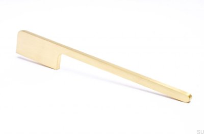 Tirador para mueble Soft Cut 300 Gold Latón Cepillado Sin pintar