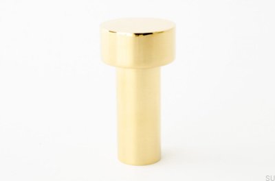 Colgador de pared Dot 74 Latón Pulido Sin Pintar