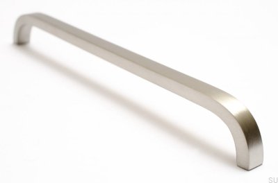 Tirador para mueble alargado Slim 224 Silver, Steel, Brushed