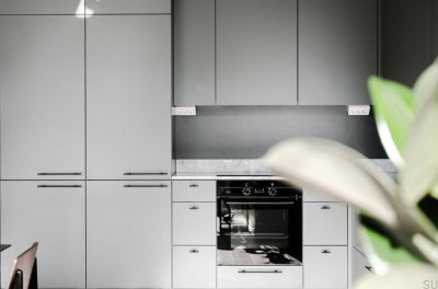 Tirador para mueble Line 224 Plata, Acero, Cepillado