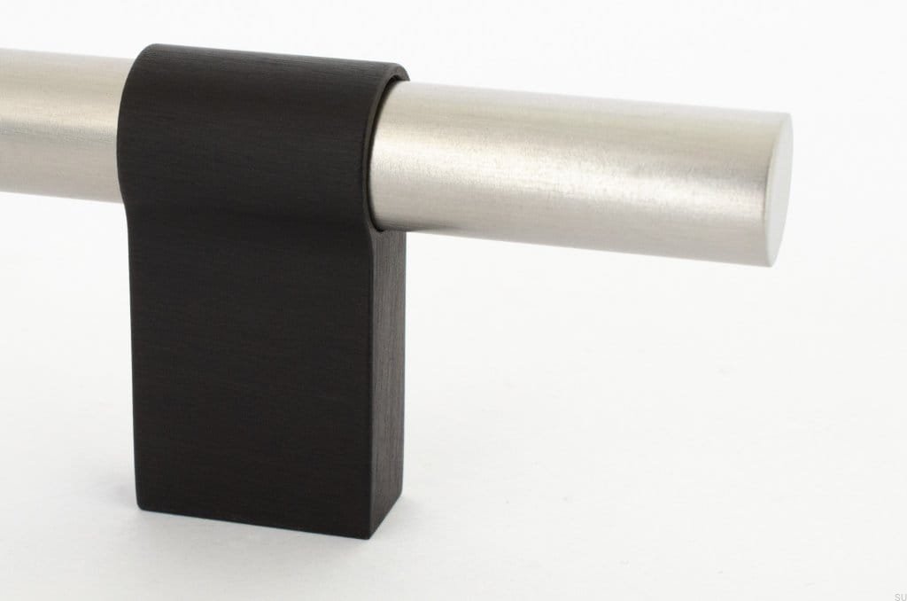 HA65AS/RB--Uchwyt-meblowy-podłużny-Line-Big-Mix-592-Stalowy-Szczotkowany-z-Czarnym-Aluminium-BB-Sweden-Skandynawskie-Uchwyty_1