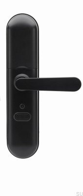 Cerradura electrónica escandinava estándar negra Tribe 2