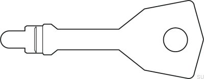Llave para Plata 6414 (2 piezas)