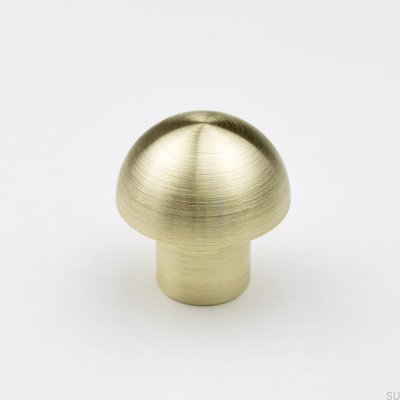 Pomo para mueble Marbelo 03 de latón cepillado