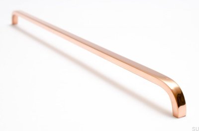 Tirador para mueble Slim 432 Cobre pulido sin pintar