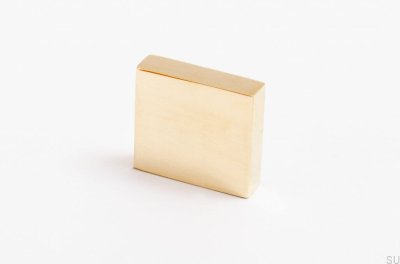Tirador para mueble Clean Cut 22 Latón Cepillado Sin pintar