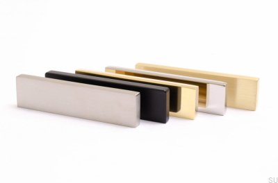 Tirador para mueble Clean Cut 64 Oro Latón Pulido Sin pintar