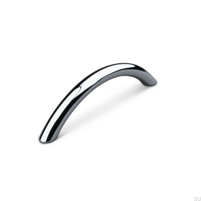 Tirador para mueble alargado Marseille 96, cromo pulido