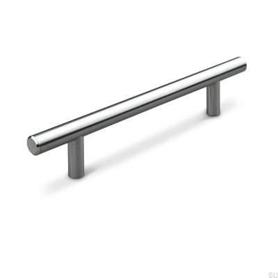 Tirador para mueble alargado Parma 192 Plata cepillado