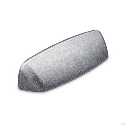 Tirador para mueble Shell Pescara 96 Estaño Antiguo