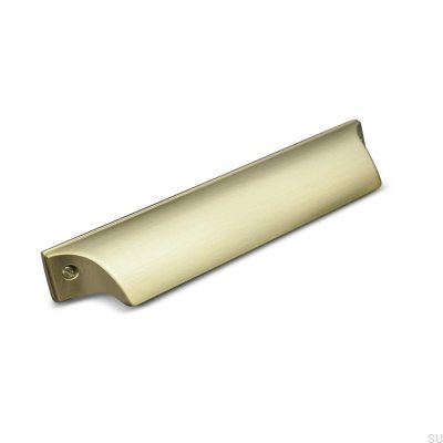 Tirador para mueble concha Trani 128 Brushed Gold