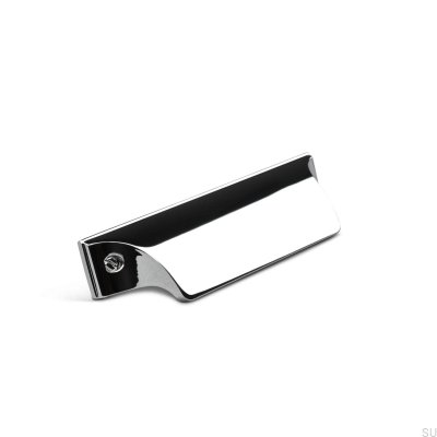 Tirador para mueble Trani 64 Shell, cromo pulido