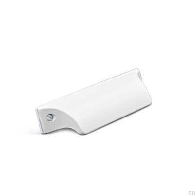 Tirador para mueble Trani 64 Shell, metal, blanco mate