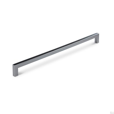 Tirador para mueble longitudinal Tripoli 320 plata