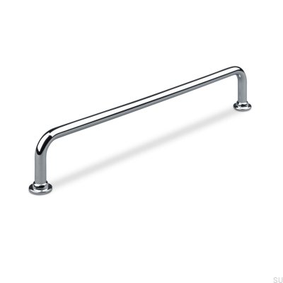 Tirador para mueble alargado Venosa 192, cromo pulido