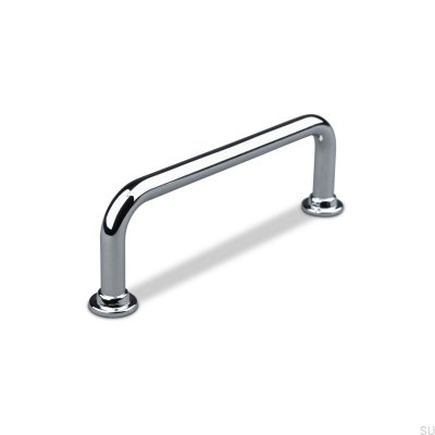 Tirador para mueble alargado Venosa 96, cromo pulido