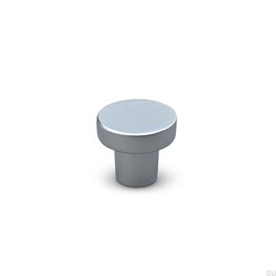 Pomo para mueble Agno 28 plateado