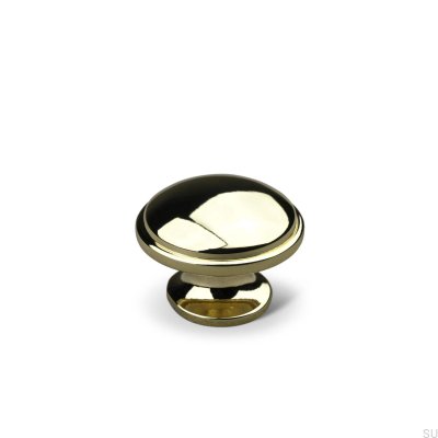 Pomo para mueble Cervia 34 Oro Pulido