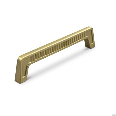 Tirador para mueble alargado Ferrara 160 Oro Cepillado