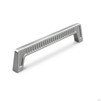 Tirador para mueble alargado Ferrara 160 Plata Cepillado