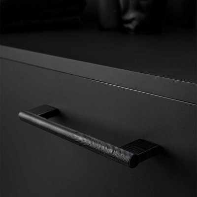 Tirador para mueble largo Graf Big 320 Negro